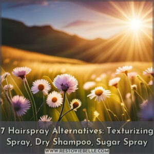 alternatives to hairspray