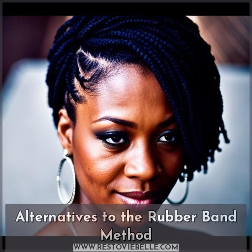 Alternatives to the Rubber Band Method