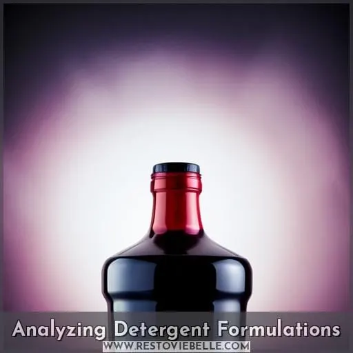 Analyzing Detergent Formulations
