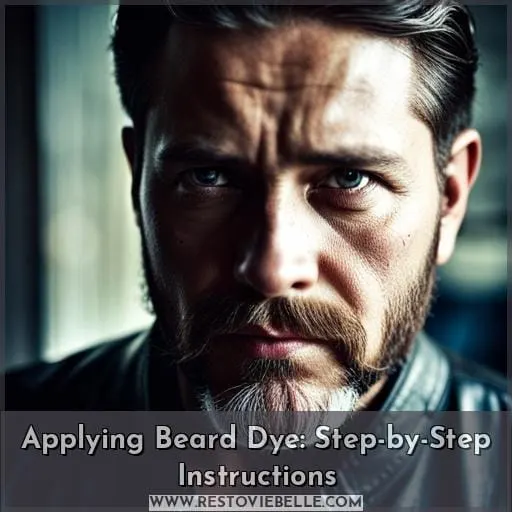 Applying Beard Dye: Step-by-Step Instructions