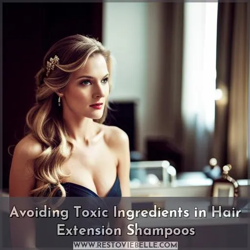 Avoiding Toxic Ingredients in Hair Extension Shampoos