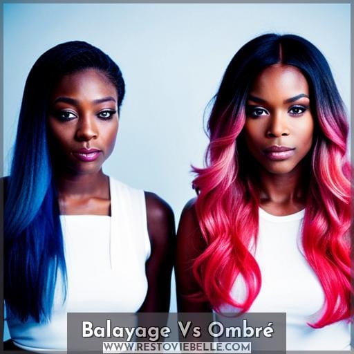 Balayage Vs Ombré