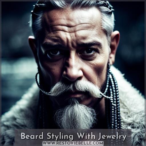 Beard Styling With Jewelry