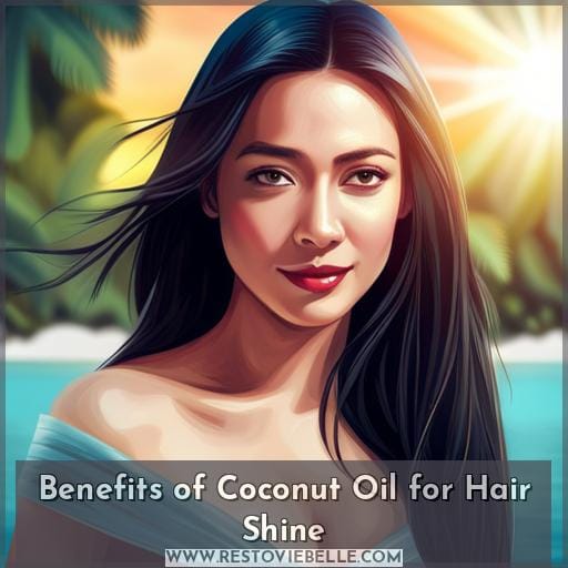 Benefits of Coconut Oil for Hair Shine