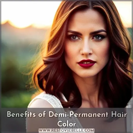 Benefits of Demi-Permanent Hair Color