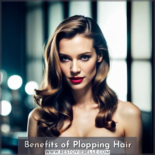 Benefits of Plopping Hair