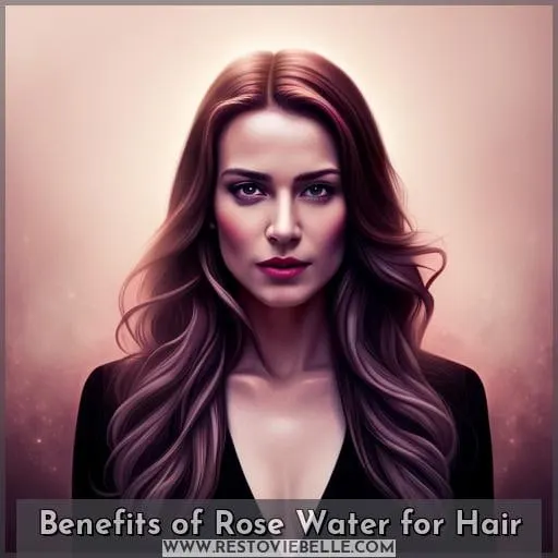 Benefits of Rose Water for Hair