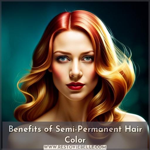 Benefits of Semi-Permanent Hair Color