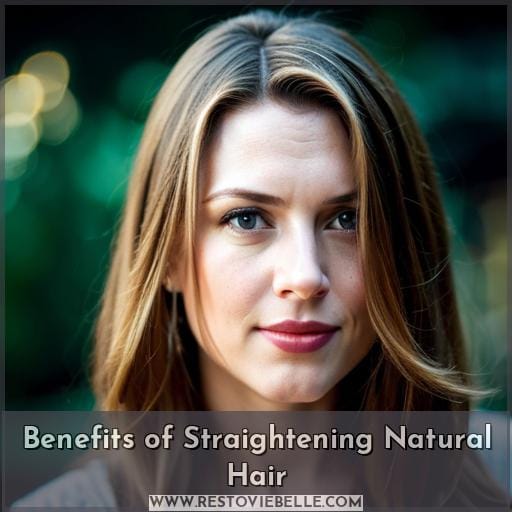 Benefits of Straightening Natural Hair
