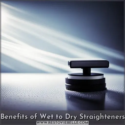 Benefits of Wet to Dry Straighteners