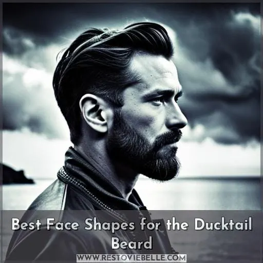 Best Face Shapes for the Ducktail Beard