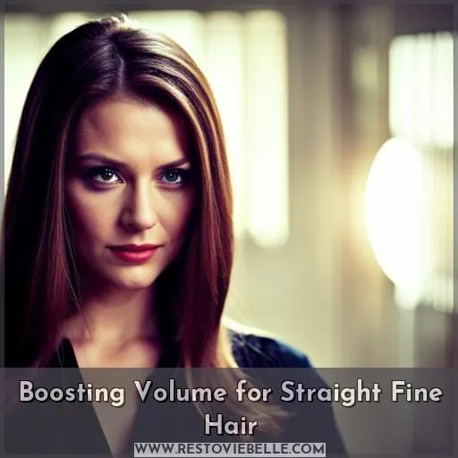 Boosting Volume for Straight Fine Hair