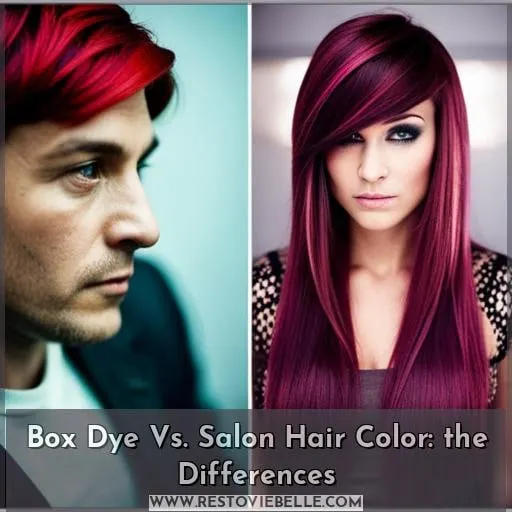 Box Dye Vs. Salon Hair Color: the Differences