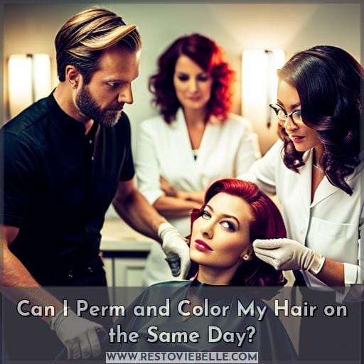Can I Perm and Color My Hair on the Same Day