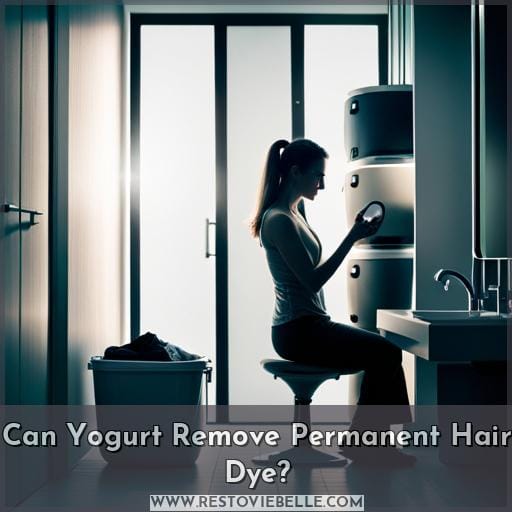 Can Yogurt Remove Permanent Hair Dye