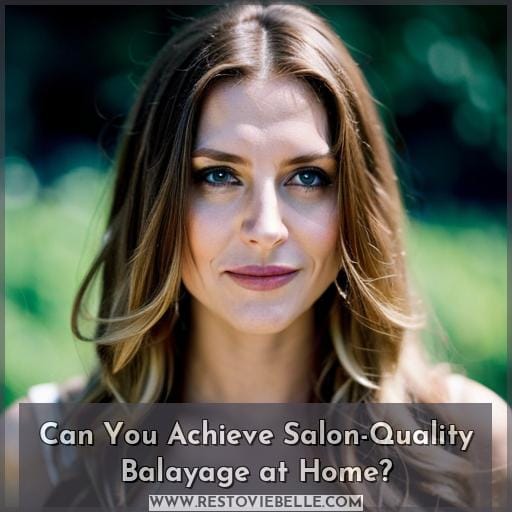 Can You Achieve Salon-Quality Balayage at Home