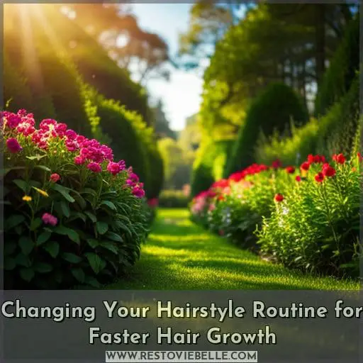 Changing Your Hairstyle Routine for Faster Hair Growth