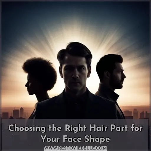 Choosing the Right Hair Part for Your Face Shape