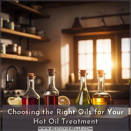 Choosing the Right Oils for Your Hot Oil Treatment Choosing the Right Oils for Your Hot Oil Treatment