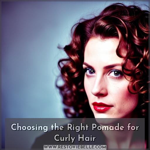 Choosing the Right Pomade for Curly Hair
