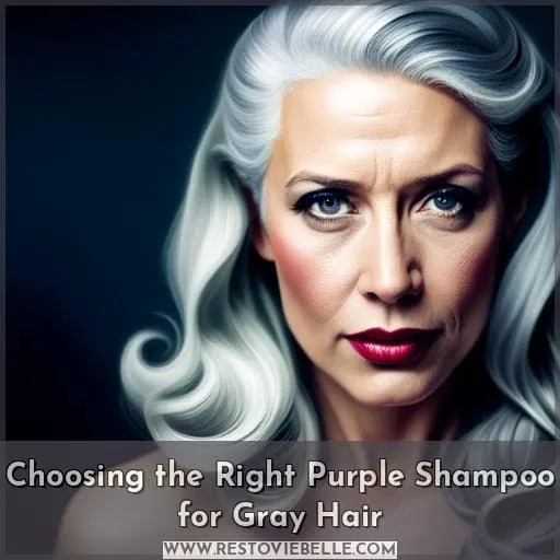Choosing the Right Purple Shampoo for Gray Hair