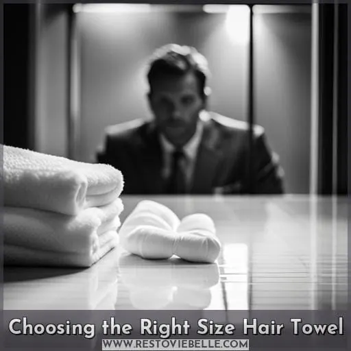 Choosing the Right Size Hair Towel