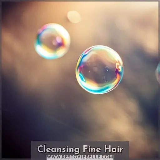 Cleansing Fine Hair