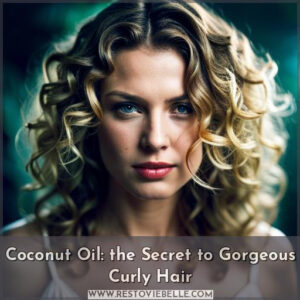 coconut oil for curly hair