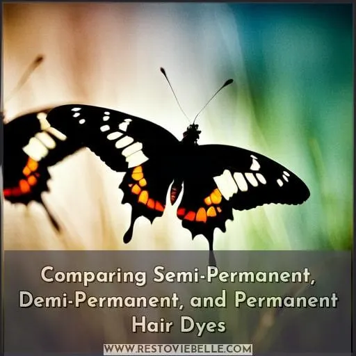 Comparing Semi-Permanent, Demi-Permanent, and Permanent Hair Dyes
