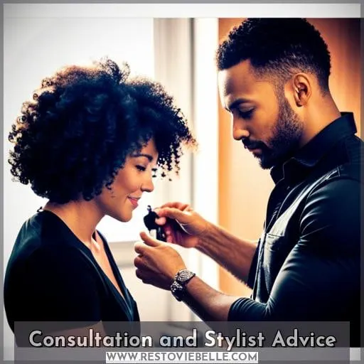 Consultation and Stylist Advice