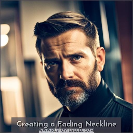 Creating a Fading Neckline