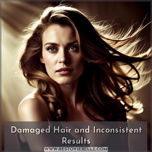 Damaged Hair and Inconsistent Results
