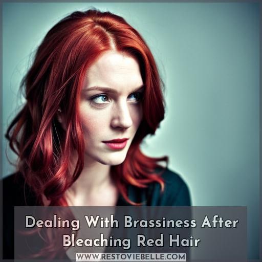 Dealing With Brassiness After Bleaching Red Hair