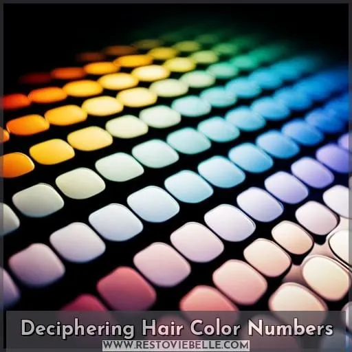 Deciphering Hair Color Numbers