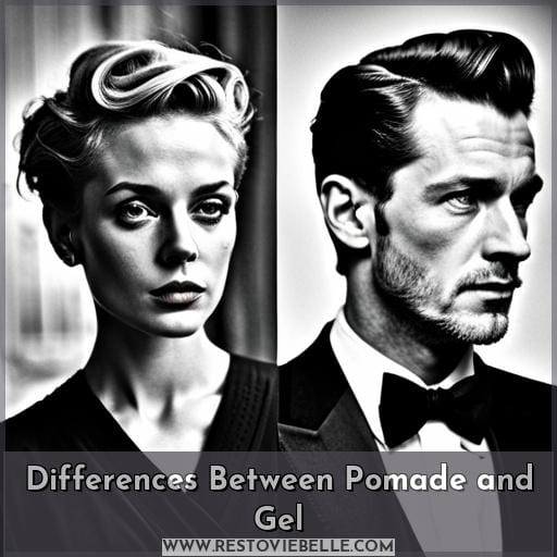 Differences Between Pomade and Gel