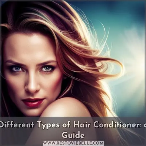 different types of hair conditioner