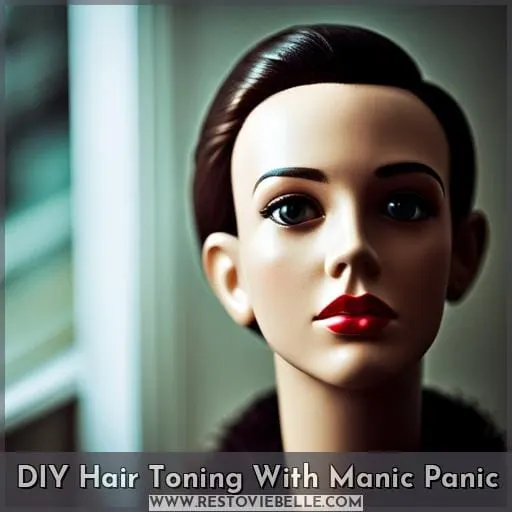 DIY Hair Toning With Manic Panic