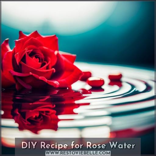 DIY Recipe for Rose Water