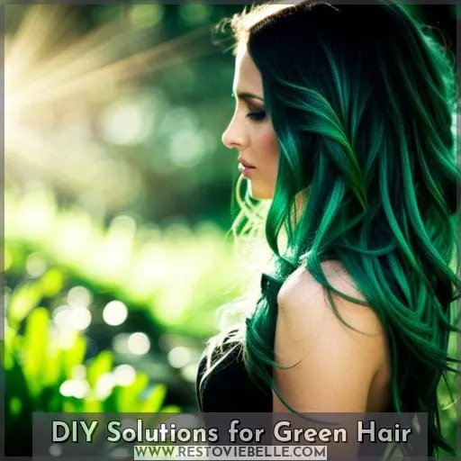 DIY Solutions for Green Hair