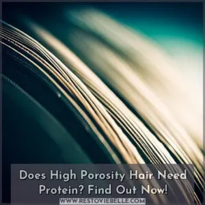 does high porosity hair need protein