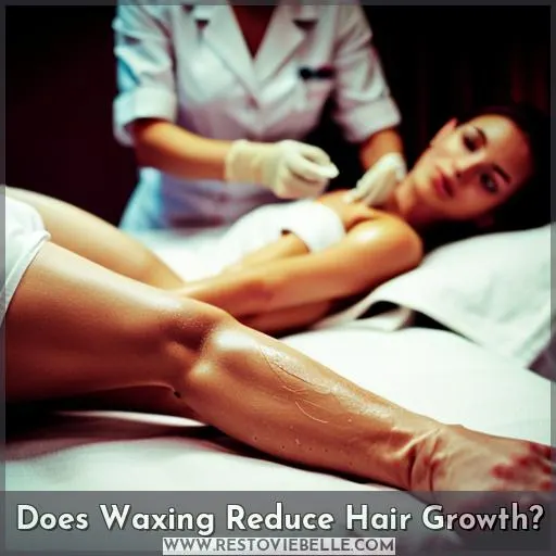does waxing reduce hair growth