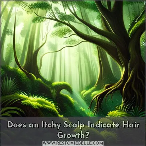 does your scalp itch when your hair is growing