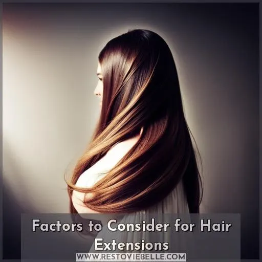 Factors to Consider for Hair Extensions