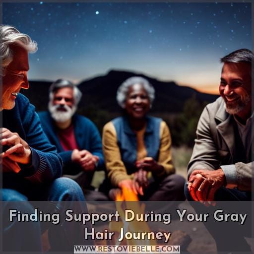 Finding Support During Your Gray Hair Journey