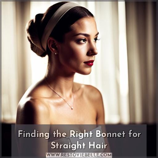 Finding the Right Bonnet for Straight Hair