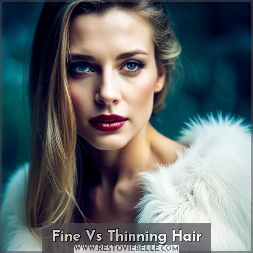 Fine Vs Thinning Hair