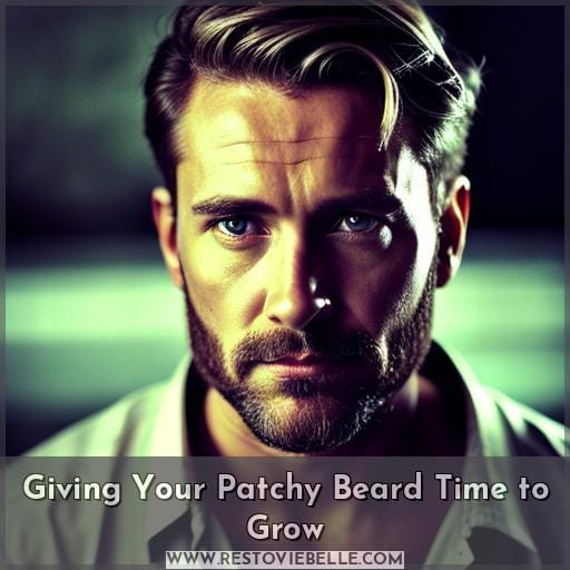 Giving Your Patchy Beard Time to Grow
