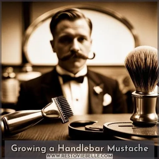 Growing a Handlebar Mustache