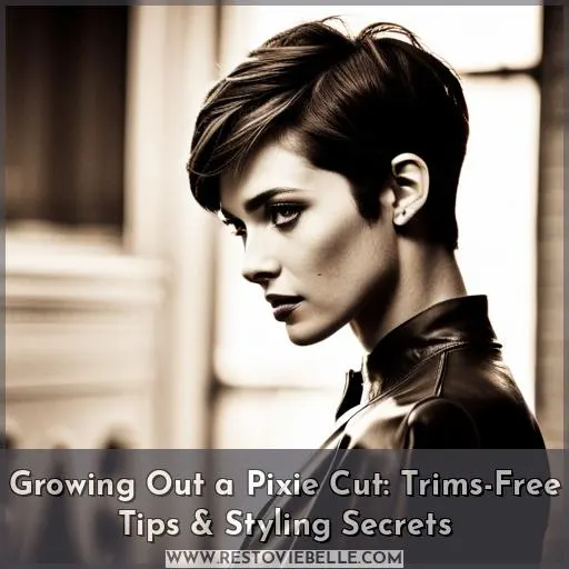 growing out a pixie cut without trims