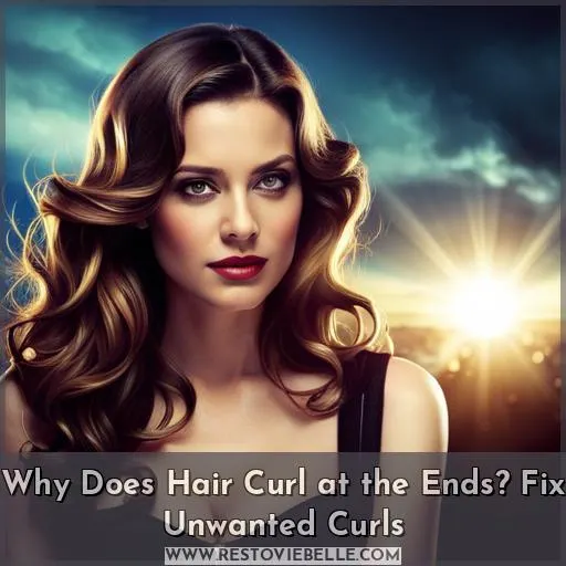 hair curl at the ends